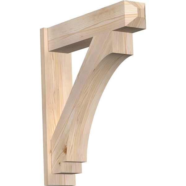 Ekena Millwork Imperial Smooth Craftsman Outlooker, Douglas Fir, 7 1/2"W x 32"D x 36"H OUT08X32X36IMP04SDF - main
